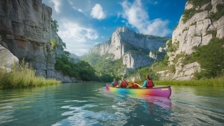 Envie de vous aventurer dans les gorges du Tarn en canoë ?