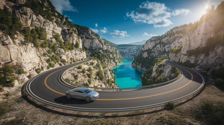 Comment sillonner les routes sinueuses des Gorges du Verdon en voiture ?