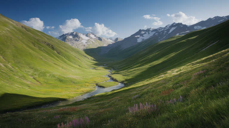 Envie de découvrir les vallées verdoyantes des Alpes ?