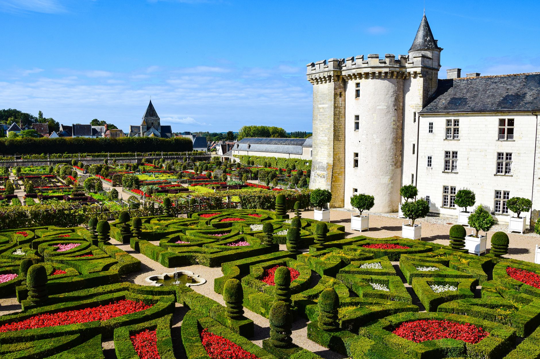 Pourquoi devriez-vous visiter les jardins à la française de Villandry ?
