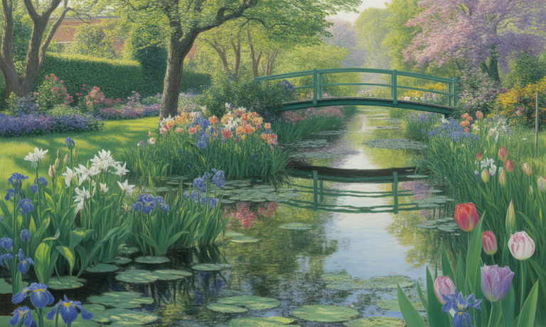Comment visiter les jardins de Monet à Giverny au printemps ?