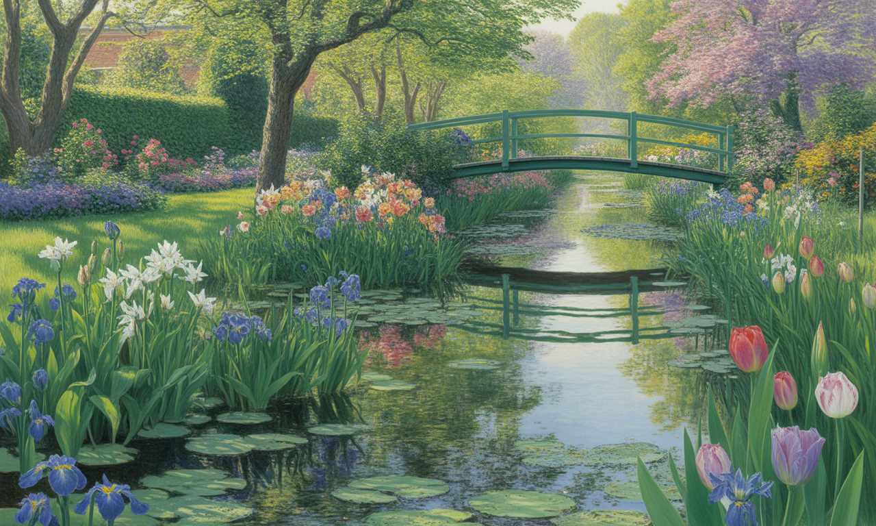 Comment visiter les jardins de Monet à Giverny au printemps ?