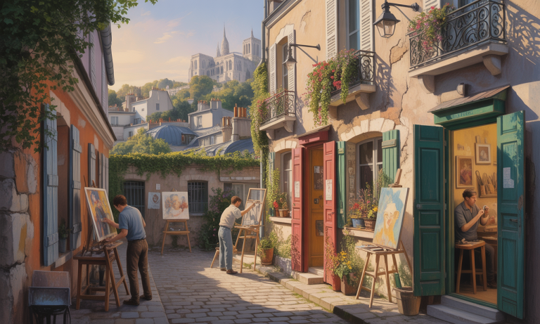Comment découvrir les ateliers d&rsquo;artistes à Montmartre ?