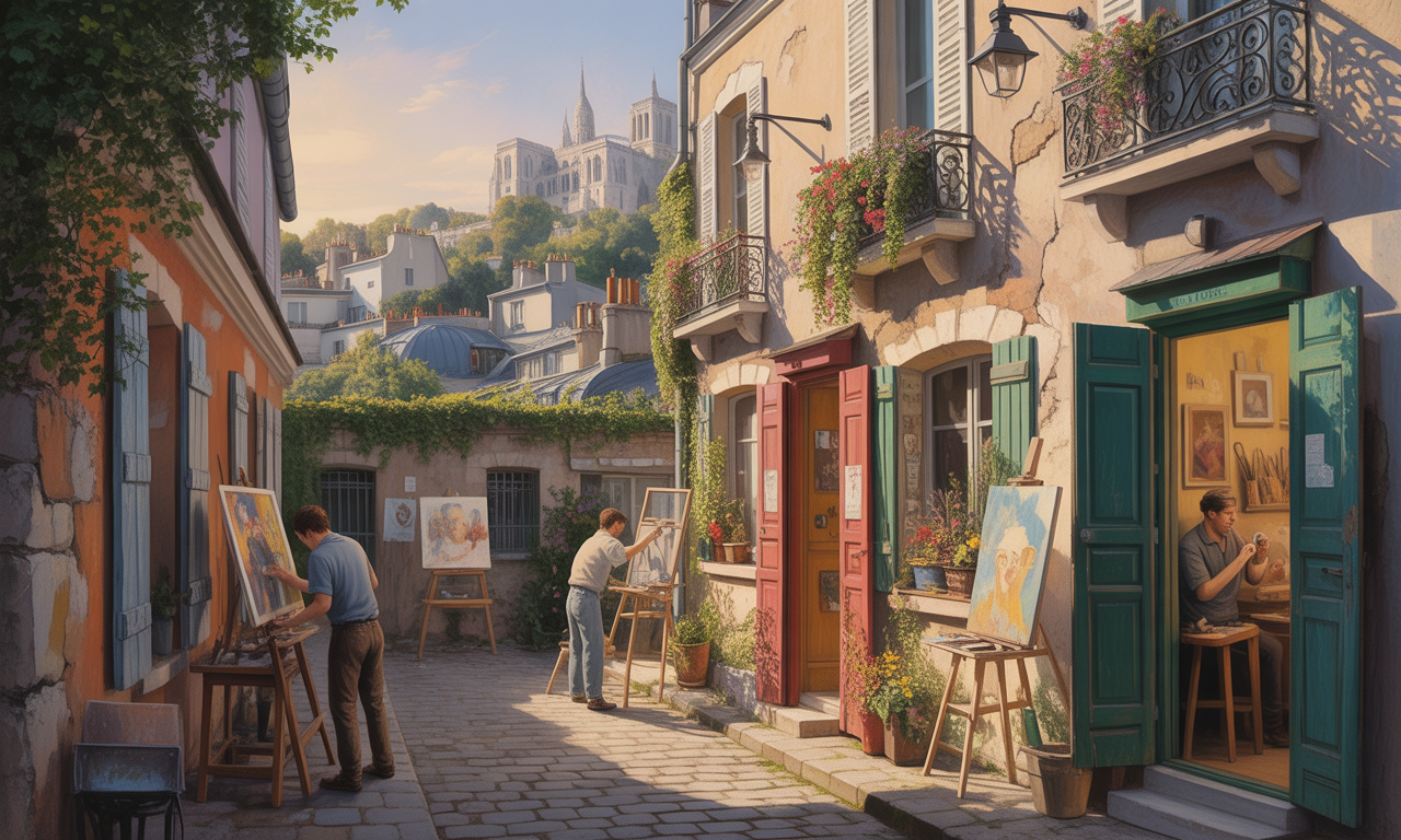 Comment découvrir les ateliers d&rsquo;artistes à Montmartre ?