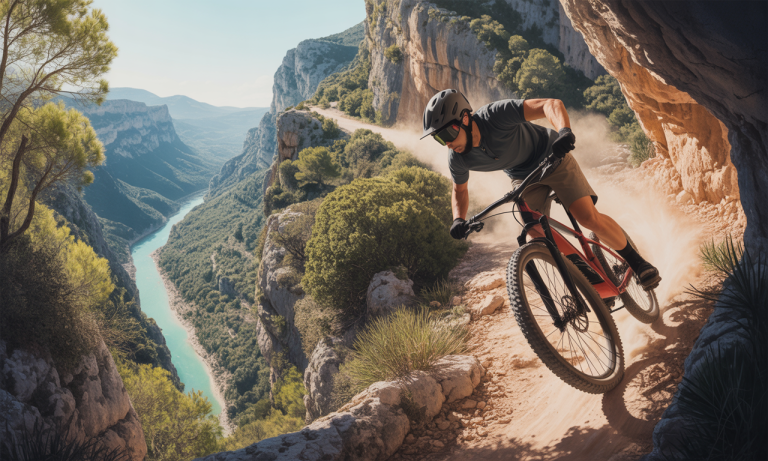 Osez-vous aventurer dans les gorges du Verdon en VTT ?