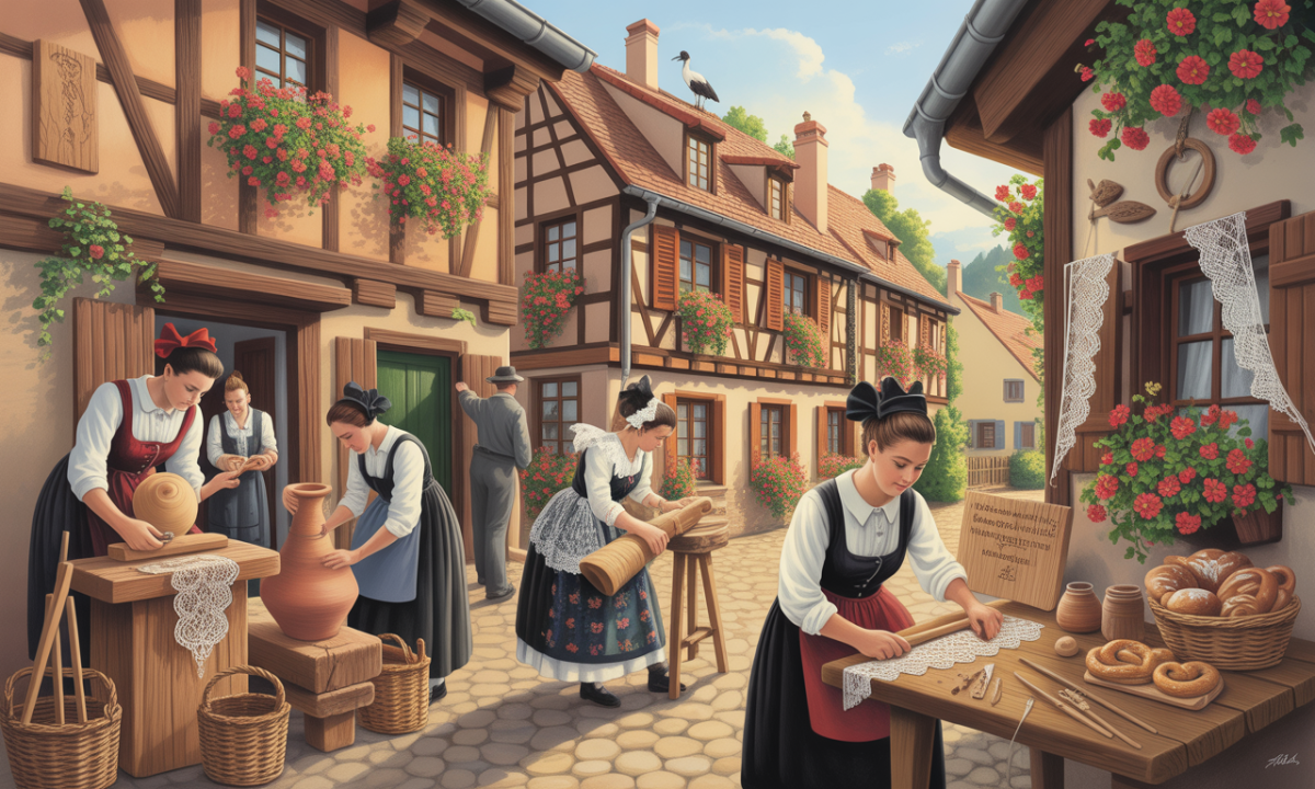 découvrez les traditions authentiques et l'artisanat emblématique de l'alsace, entre savoir-faire ancestral, fêtes locales et créations artisanales uniques.